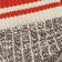 Brown Slub / Orange Stripe