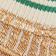 Tan Slub / Green Stripe