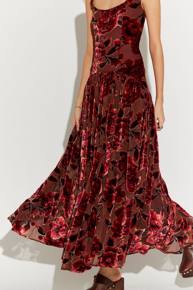 Hutch The Ridge Velvet Maxi Dress #2