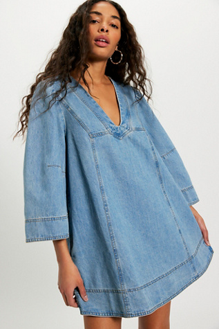Denim Mini Dresses | Free People