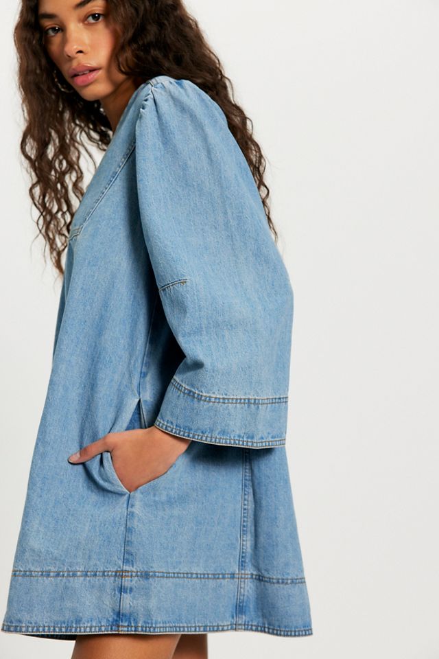 Goldie Denim Mini Dress | Free People