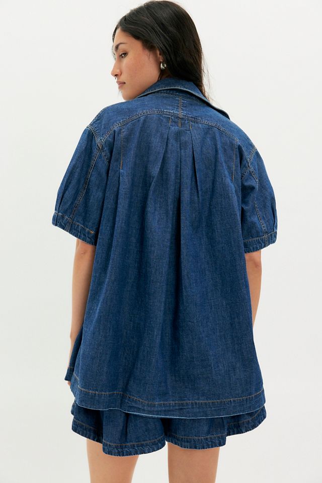 Griselda Denim Short Set #1