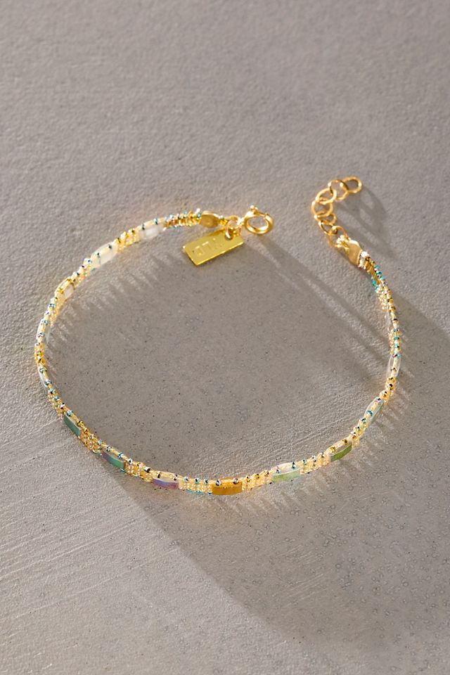 Iwona Ludyga Design Phoenix Green Tiles Bracelet #1