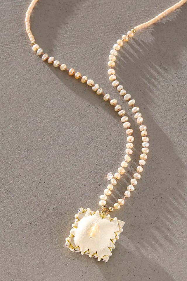 Iwona Ludyga Design Ona Pouch On Pearls Necklace #1