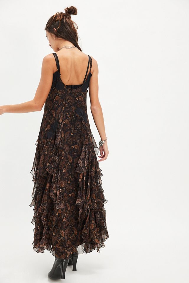 Nigel Preston Floating Angels Printed Maxi Dress #1