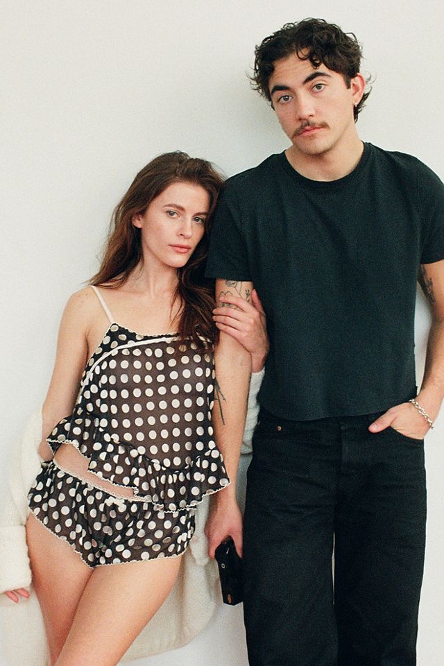 Frosted Dot Flutter Cami | Free People