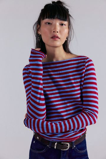 We The Free Most Loved Striped Long Sleeve
