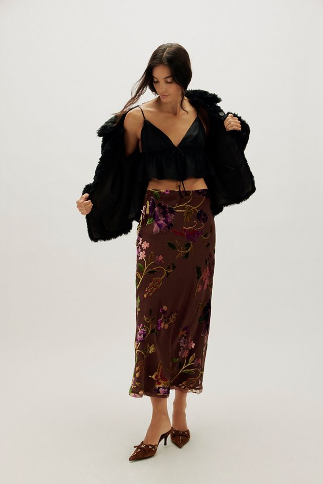 Secret Garden Midi Skirt #6