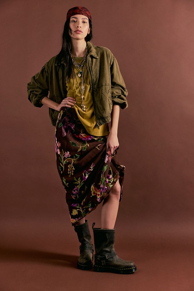 Secret Garden Midi Skirt #3