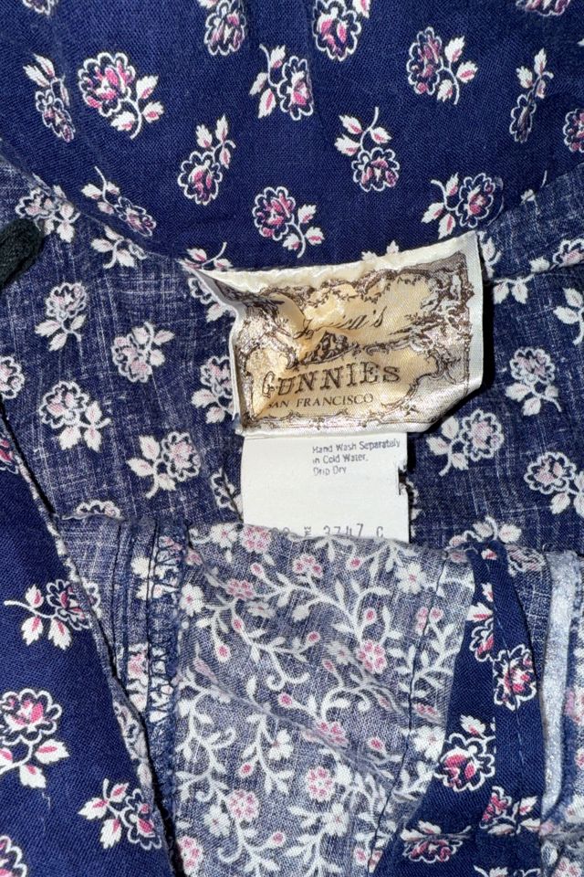 Vintage 1970's Gunne Sax Floral Prairie Skirt Selected By Afterlife Boutique #3