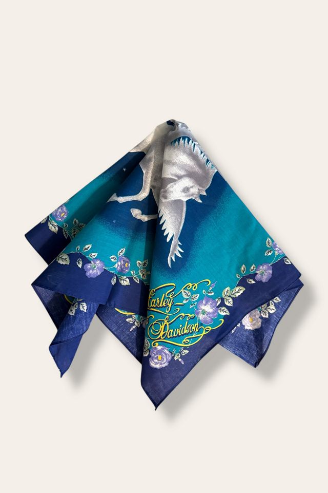 Vintage 1980's Deadstock Pegasus Motorcycle Bandana Selected By Afterlife Boutique #3