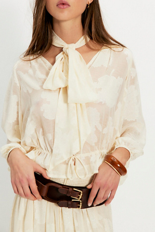 We The Free Everhart Hip Belt at Free People in Espresso, Size: M/L