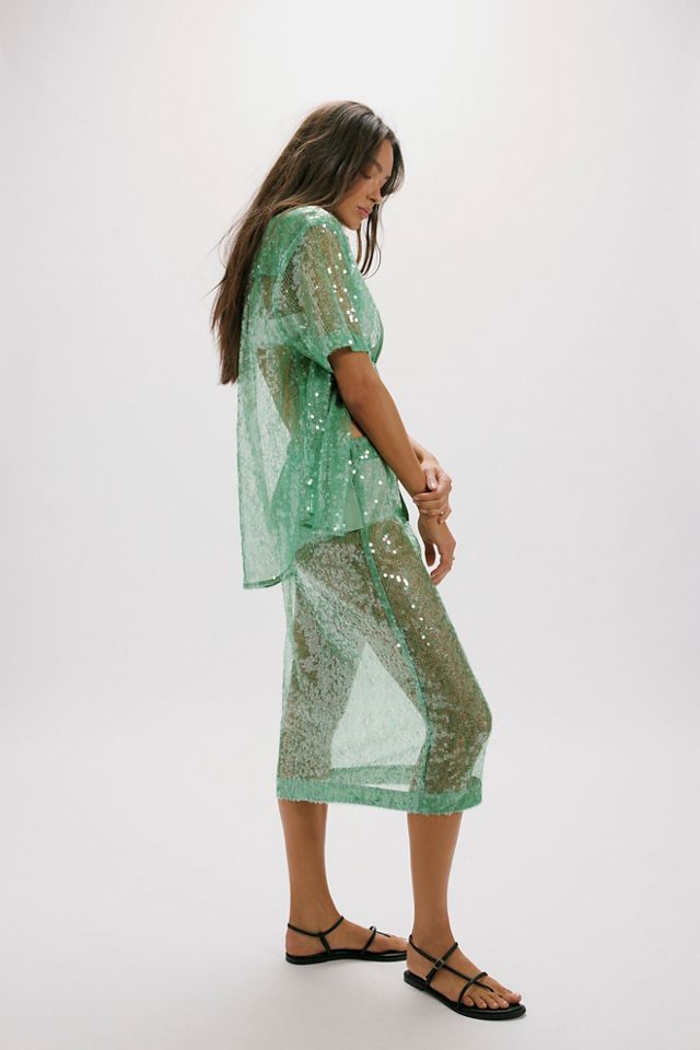 Ensemble jupe midi Luma Blanca Studio #3