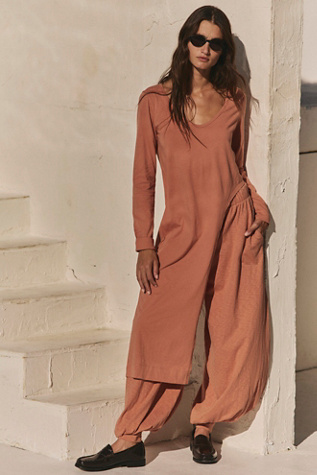 Meena Pant Co-Ord by free-est at Free People in Sun Bake, Size: Large