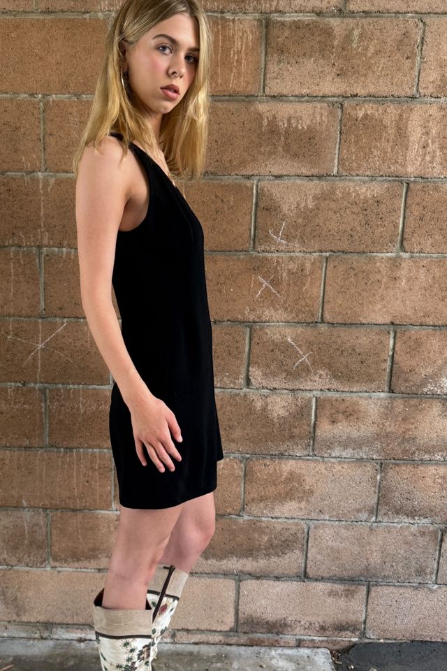 1990s Geoffrey Beene Precisely Seamed Little Black Dress Selected by Personal Choice #2