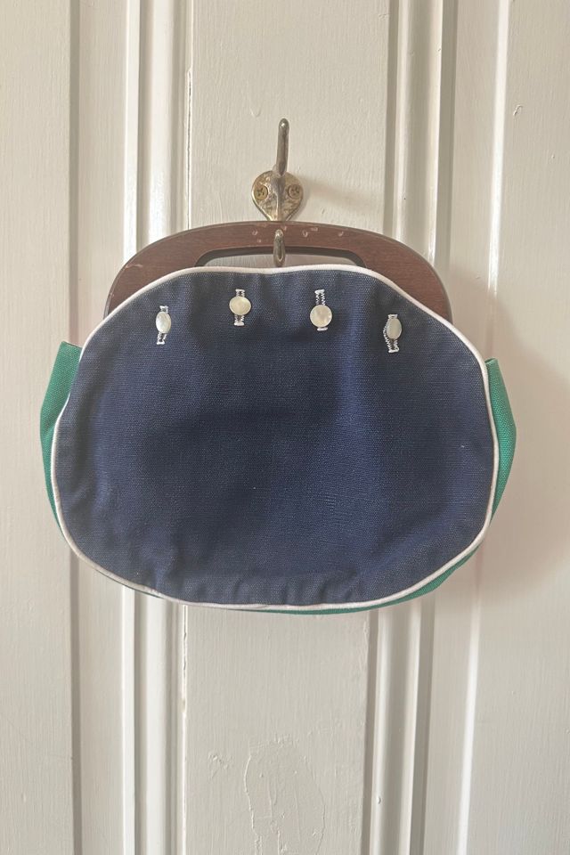 Vintage Bermuda Bag with Wooden Handles and Five Covers Selected by KA.TL.AK #2