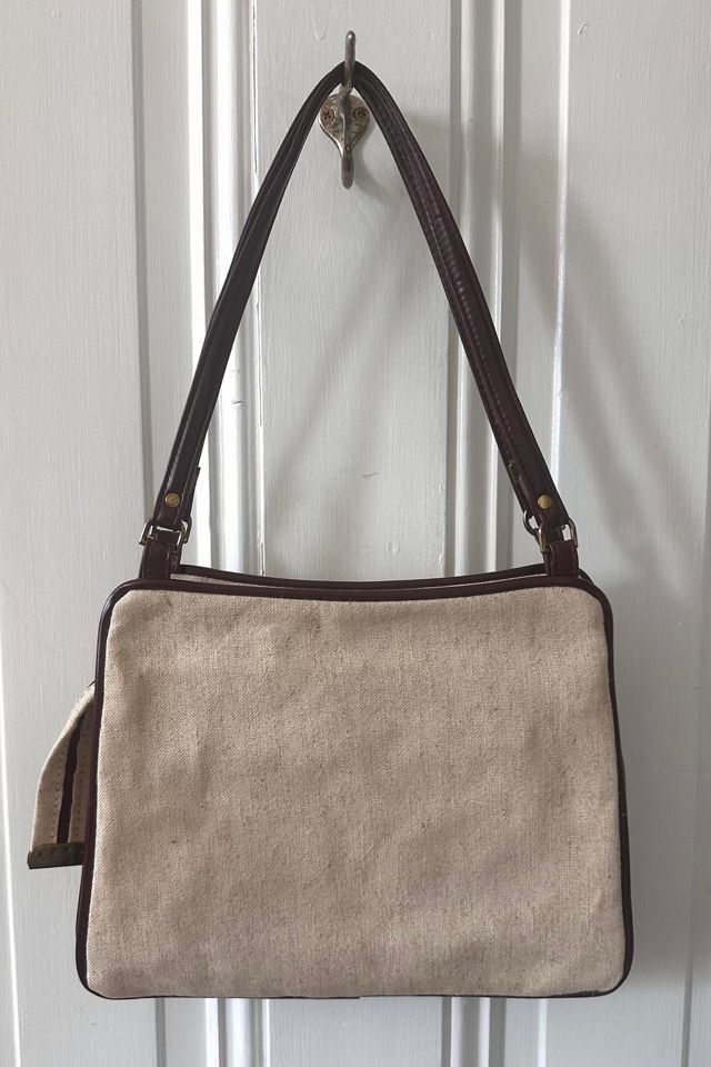 Vintage Preppy CS Monogrammed Canvas Bag Selected by KA.TL.AK #2