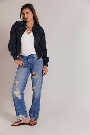 Женский топ Free People Ziggy Zip-Up, цвет: Чёрный — фото 3
