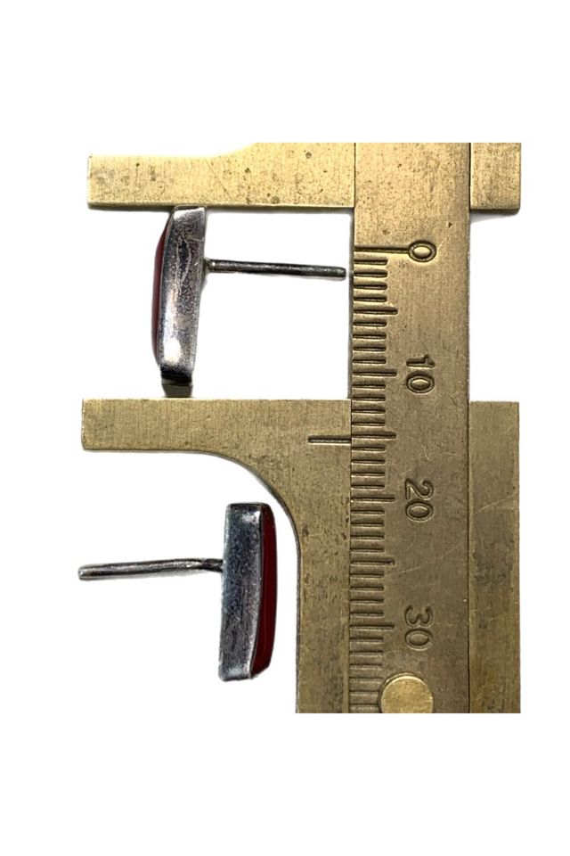 Vintage Sterling Silver + Gemstone Abstract Ring Selected by Lux Revival #2