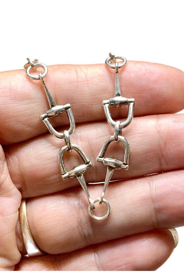 Vintage Sterling Designer Horse Bit Bracelet Selected by Lux