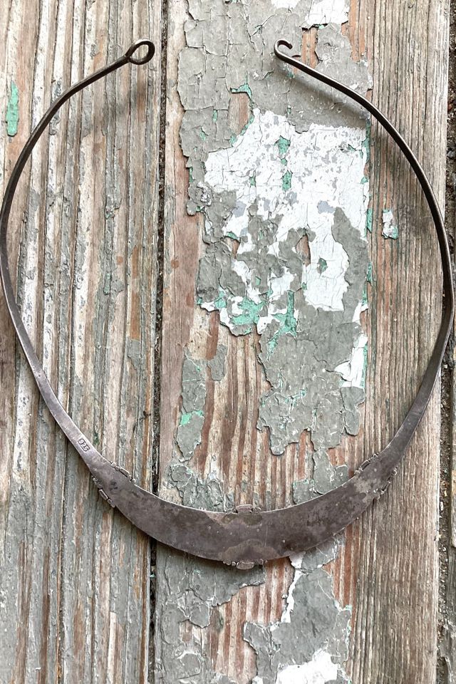 Vintage 1970s Sterling Silver and Brass Choker Selected by Cherry #1