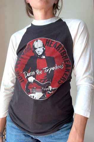 Vintage 1979/80 Tom Petty & The Heartbreakers Tour Jersey Selected by Cherry