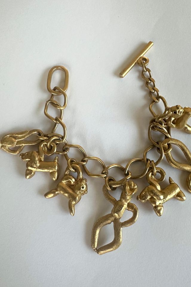 Vintage 1990s Cowboy Western Charm Bracelet Selected by Cherry #1