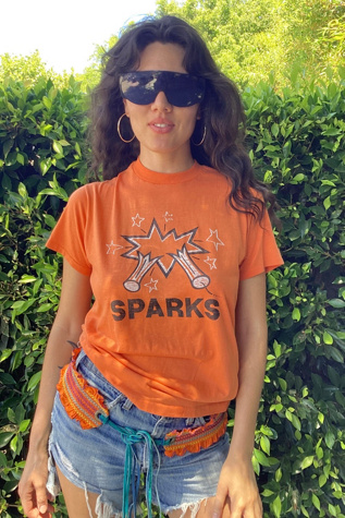 Vintage 1970s Sparks Tee Selected by Cherry