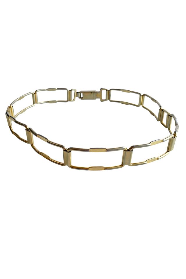 Vintage Gold Metal Belt Selected By Ankh By Racquel #1