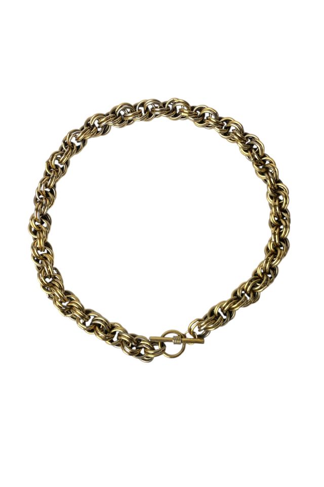 Vintage Short Gold Chain Necklace Selected By Ankh By Racquel