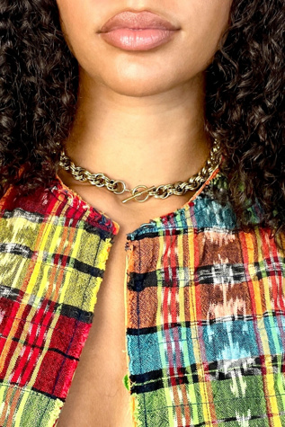 Vintage Short Gold Chain Necklace Selected By Ankh By Racquel