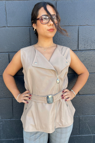 Vintage 1990's Escada Asymmetrical Vest Selected by FernMercantile