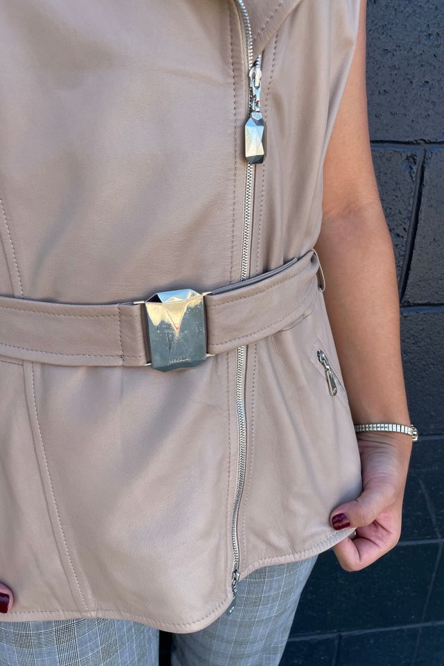 Vintage 1990's Escada Asymmetrical Vest Selected by FernMercantile #1