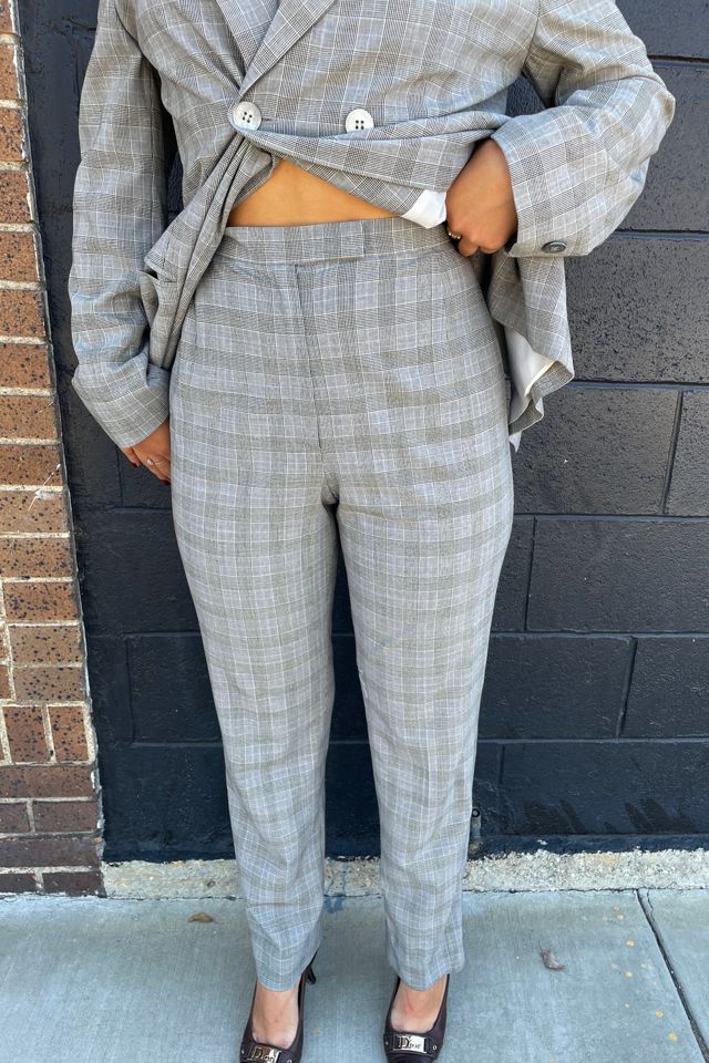 Vintage 1990's Mondi Glenn Plaid Pants Suit Selected by FernMercantile #2