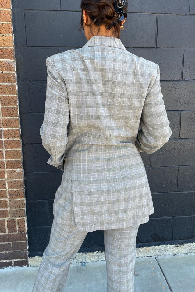 Vintage 1990's Mondi Glenn Plaid Pants Suit Selected by FernMercantile #3