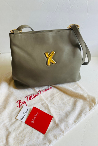 Vintage 1980's Paloma Picasso Bucket Crossbody Bag Selected by FernMercantile