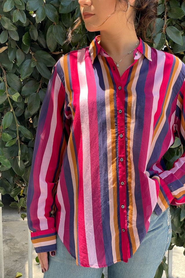 Xirena Colorful Stripe Shirt Selected by FernMercantile #2