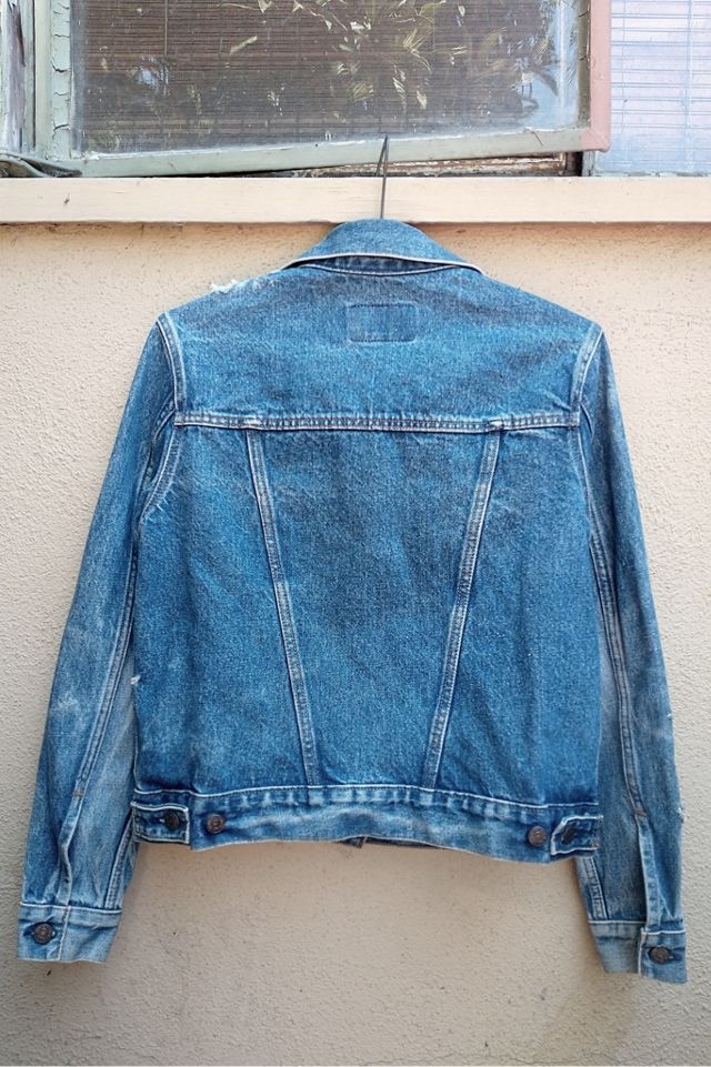 Vintage Levi's Distressed Denim Jacket Selected by Garbage Soup #1