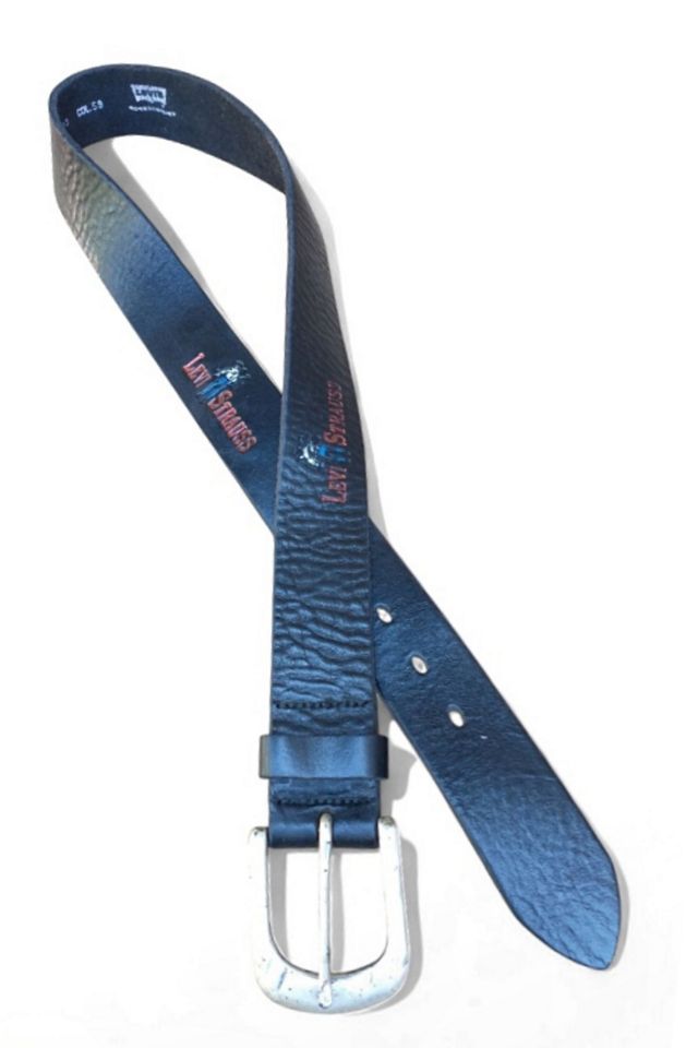 Levi's Vintage Logo Leather Belt Selected by Garbage Soup #2