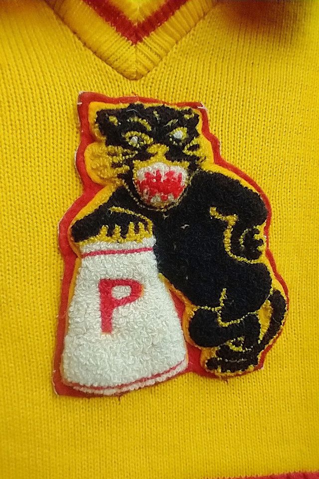 1960's Cheerleader Crop Sweater Top Selected by Garbage Soup #2
