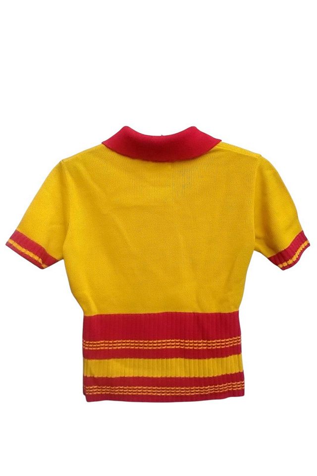 1960's Cheerleader Crop Sweater Top Selected by Garbage Soup #3