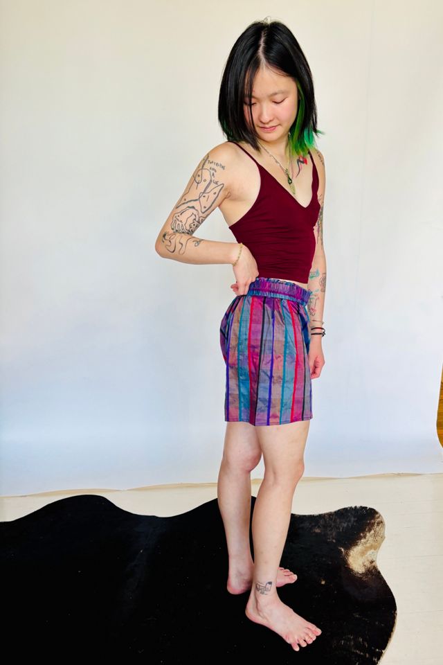 Silky Cotton Plaid Boxers Selected by Atlantic Vintage #1