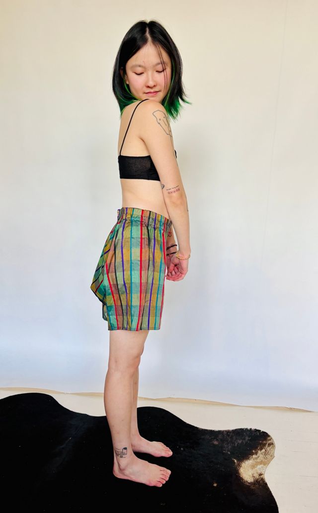 Silky Cotton Plaid Boxers Selected by Atlantic Vintage #2