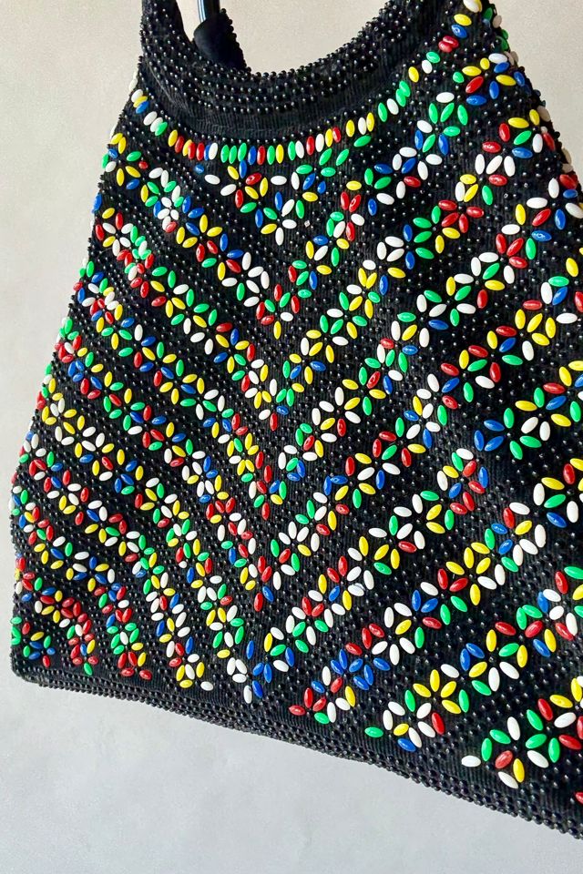 70's Beaded Handbag Selected by Wax Plant #1