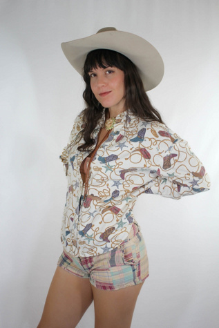 Y2K Vintage Plaid Micro Shorts Selected By Moons + Junes Vintage