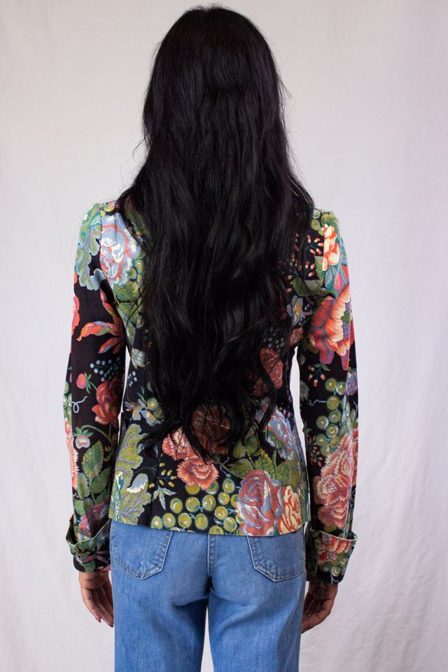 Vintage Narcissus Floral Blazer Selected by Black Shag Vintage #1