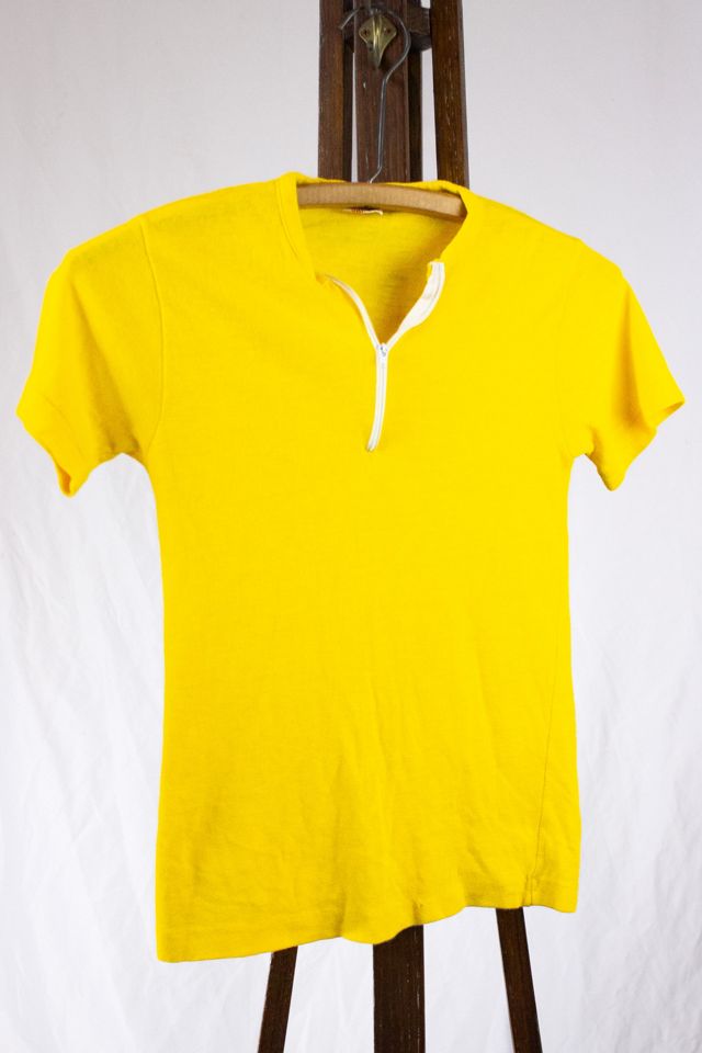 Vintage 70s Grant's Yellow Zip Top Selected by Black Shag Vintage #3