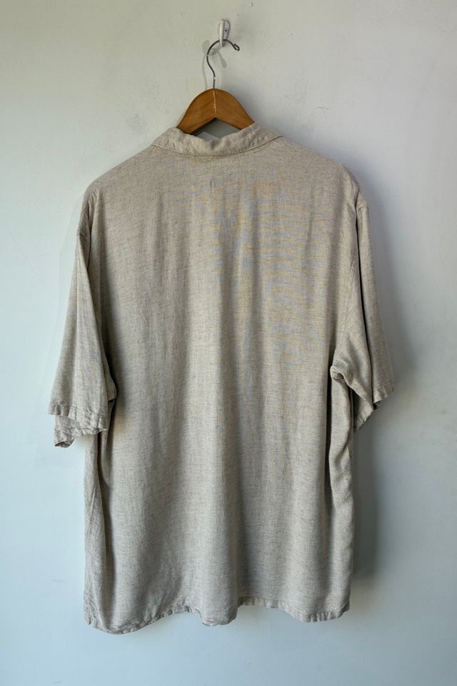 Love Nosara Oatmeal Linen Men's Shirt Selected by The Curatorial Dept. #1