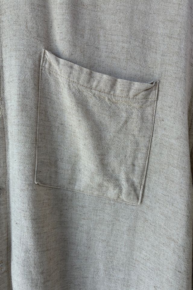 Love Nosara Oatmeal Linen Men's Shirt Selected by The Curatorial Dept. #2