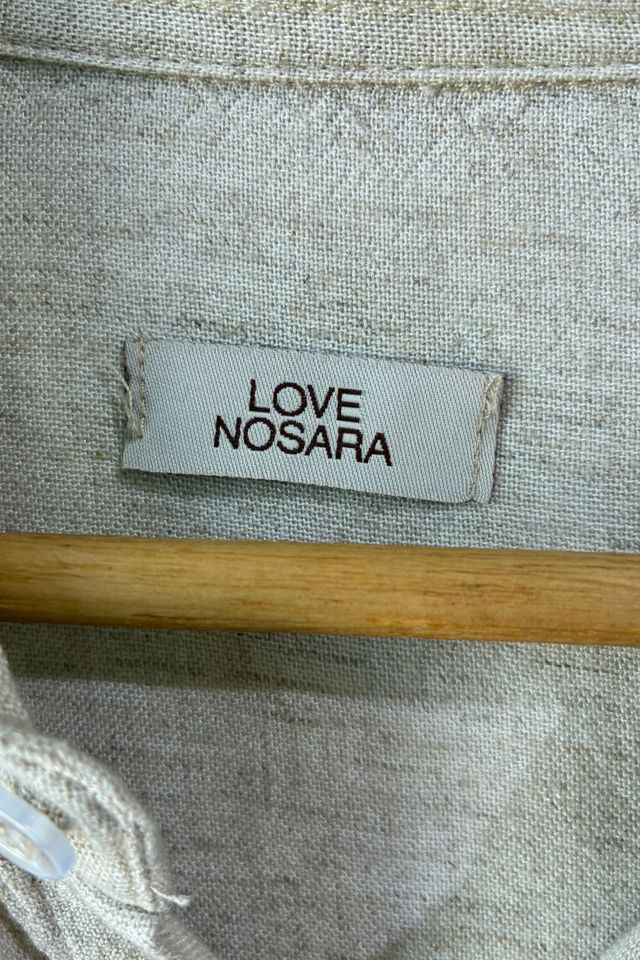 Love Nosara Oatmeal Linen Men's Shirt Selected by The Curatorial Dept. #3